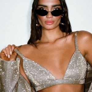 SLA The Label Bronze Astrid Bralette Top